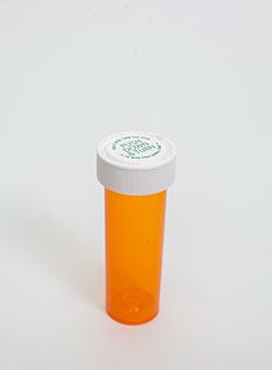 Economy Reversible Cap Plastic Vials