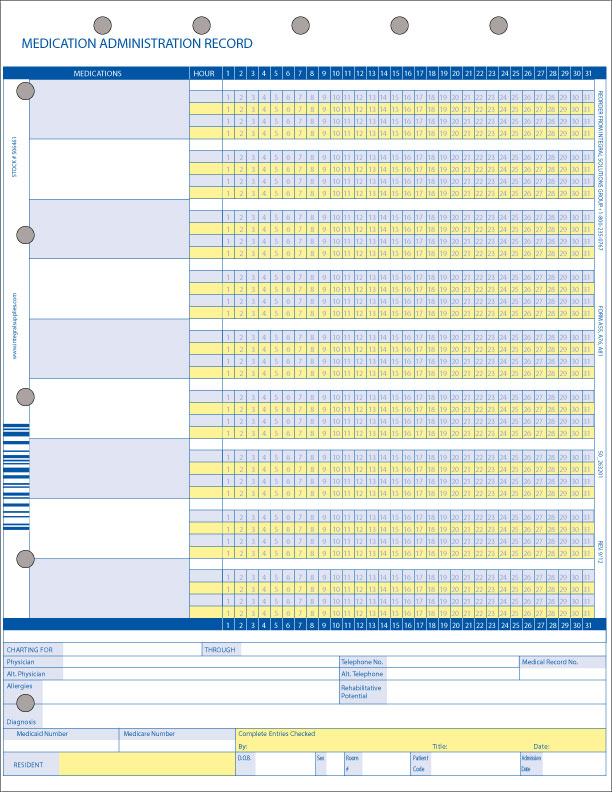 Medication Mar Chart