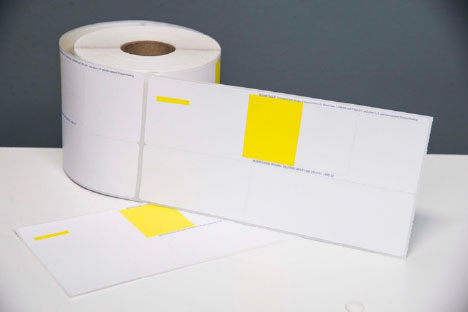 Pharmaceutical packaging design with custom labels for medicine